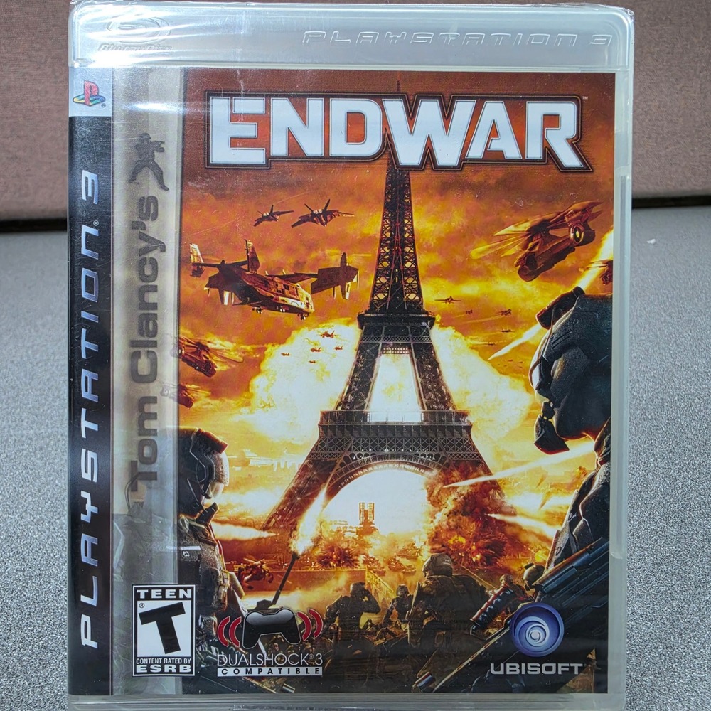 Tom Clancy's EndWar PS3 brand new‎ Factory Sealed Strategy RTS